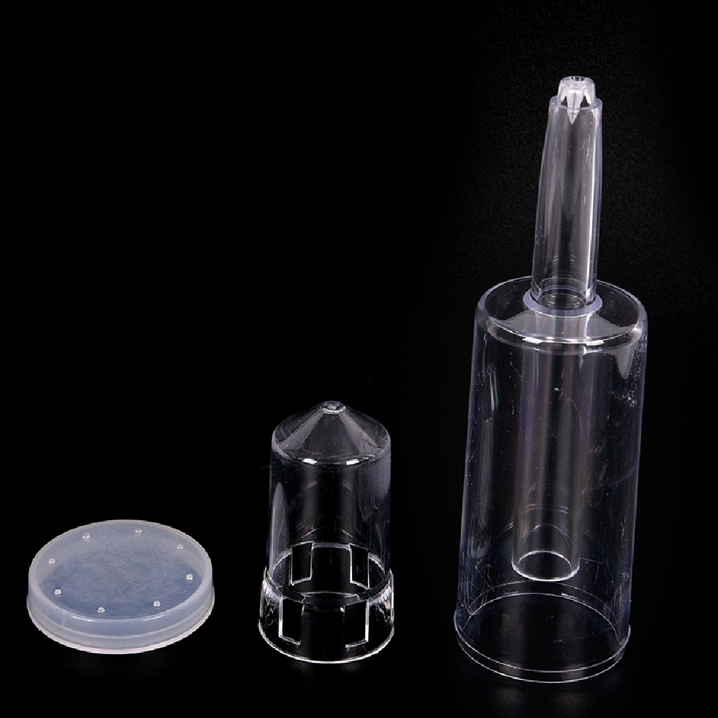 Magicalhour@ Air Lock with Cap Beer Fermentation Wine Making Twin Bubble Grommet Airlocks 1Pc *On sale