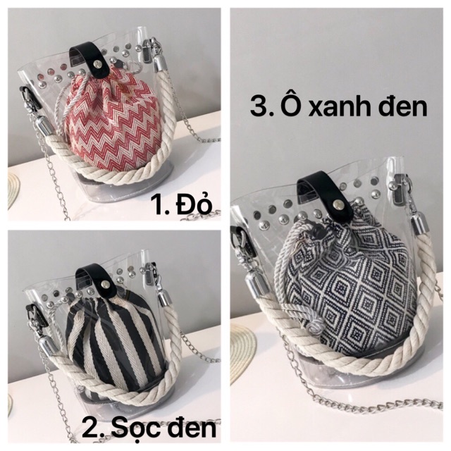 [Mã WB10KD giảm 10k đơn Bất kỳ] [XẢ KHO] Túi đeo chéo - xách tay đáy tròn túi trong | BigBuy360 - bigbuy360.vn