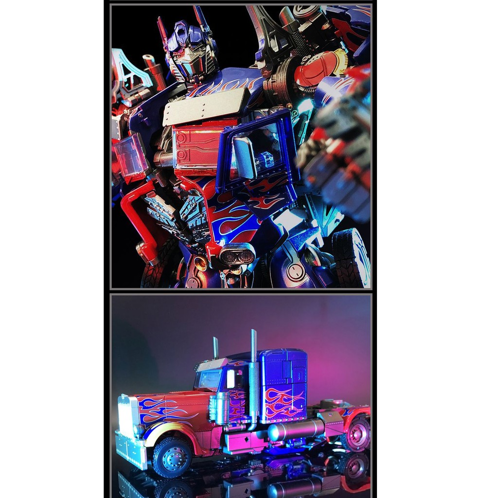 Mô hình Transformer Optimus Prime LS-03 và LS-03F - Black mamba