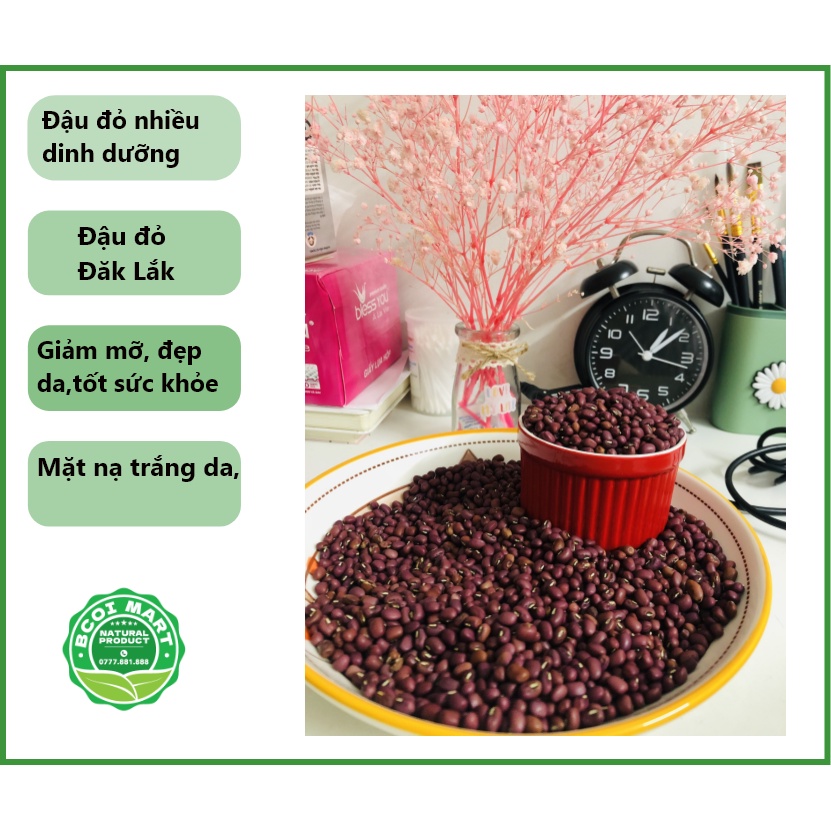 Đậu đỏ Đắk Lắk - Red beans - dau do Dak Lak - hạt nhỏ