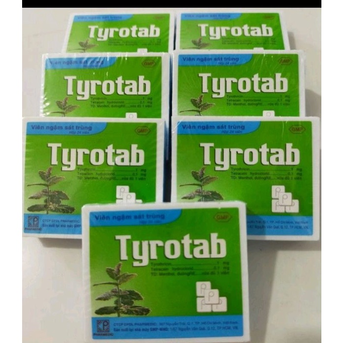 Kẹo ngậm Tyrotab