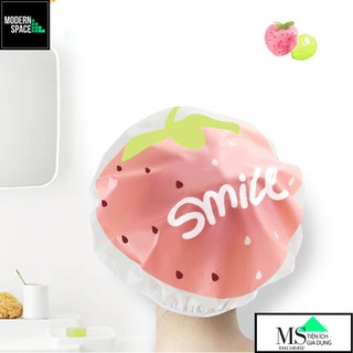 Mũ tắm Trái cây Dễ thương - Mũ tắm nữ Hoạt hình Không thấm nước, Ủ Tóc GD-104