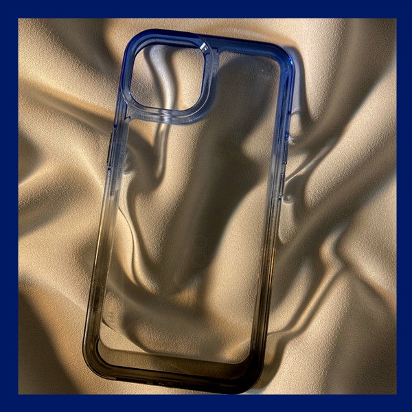 Ốp Điện Thoại acrylic Trong Suốt Viền Màu Cho iphone 13 Pro 12 Pro Max 11 14 Pro Max 7 8 plus