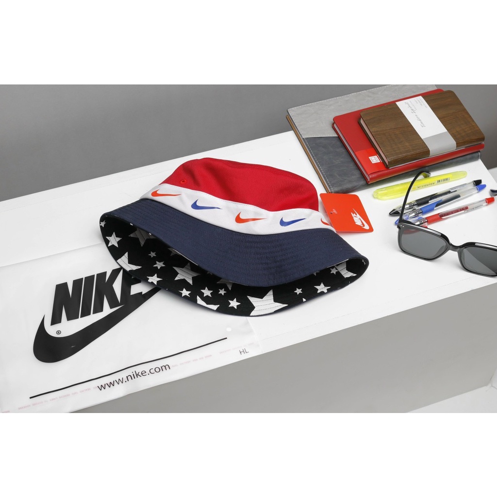 Nón Bucket Full Logo Nike Phong Cách Ý
