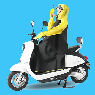 Bán trước▥áo mưa nữ người lớn chống bão toàn thân Dây kéo bảo vệ mặt, dài che chân, dày thời trang xe ô tô điện h