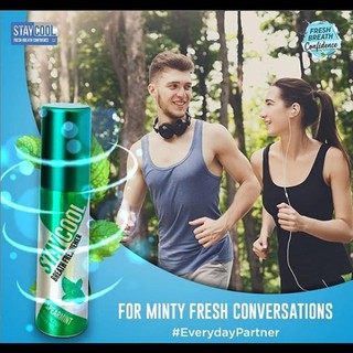 xịt thơm miệng staycool hương quế
