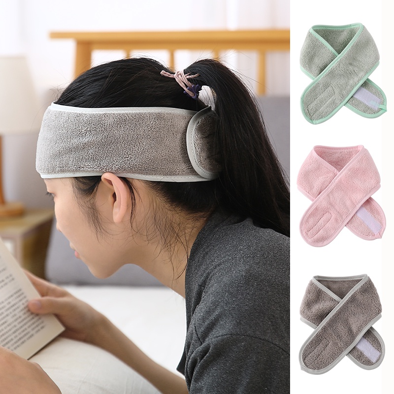 1 Băng Đô Bản Rộng Mềm Mại Chống Trượt Có Thể Điều Chỉnh Dùng Khi Tập Yoga / Rửa Mặt Cho Nữ