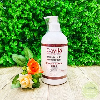KERATIN PHỤC HỒI DƯỠNG TÓC 3in1 CAVILA