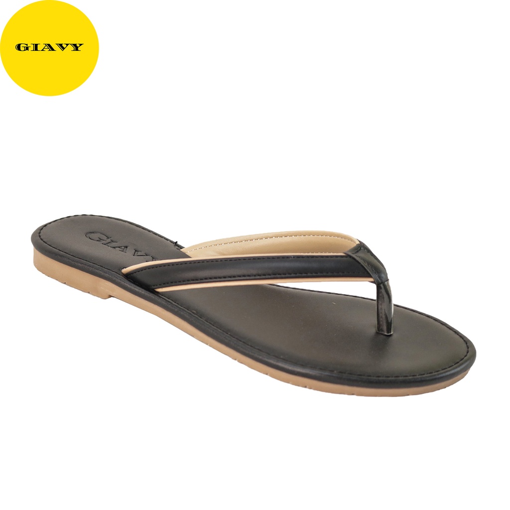 Dép kẹp nữ quai mảnh phối màu NK131 - GIÀY GIAVY