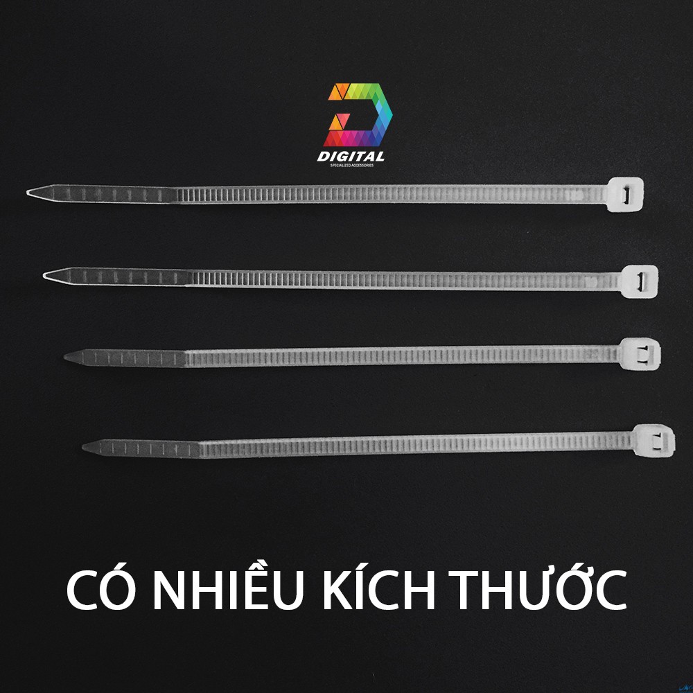 Combo 100 dây rút nhựa siêu chắc giá rẻ