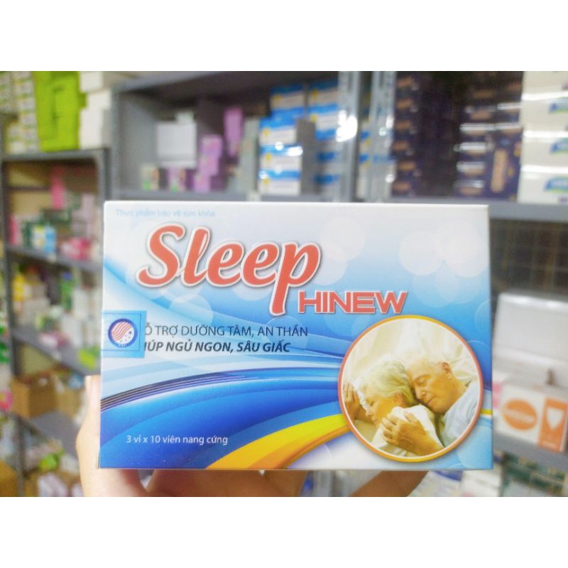 Sleep Hinew -Thực phẩm chức năng hỗ trợ giấc ngủ, giúp ng