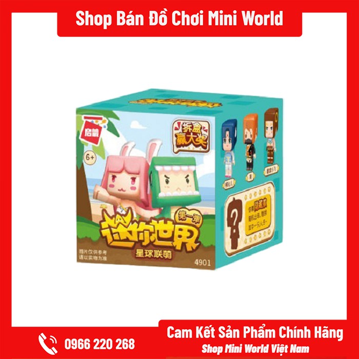 Mô Hình Mini World Nhân Vật Bí Ẩn Series 1 [Trọn Bộ Gồm 8 Hộp]