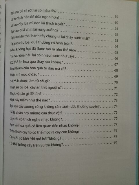 Sách - Hỏi gì cũng biết (Bí mật từ thực vật) - 39k | BigBuy360 - bigbuy360.vn