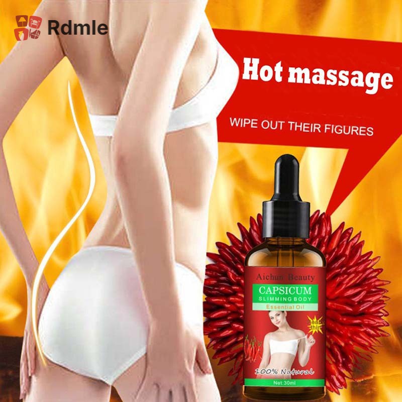 [COD]# RDMLE Slimming Essential Oil Weight Loss Leg Body Waist Fat Burning Massage For Men Women