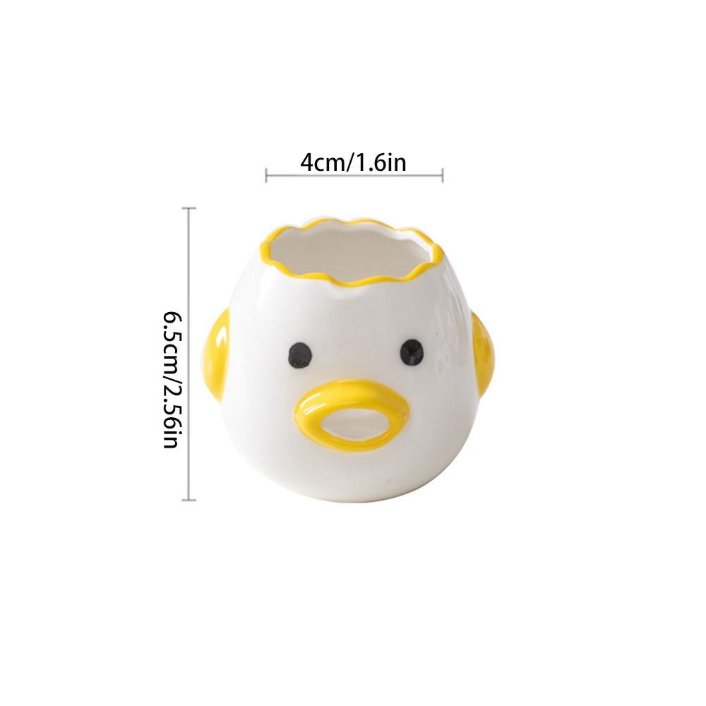 Dụng cụ tách lòng đỏ trứng mini bằng silicon nhiều màu sắc tùy chọn