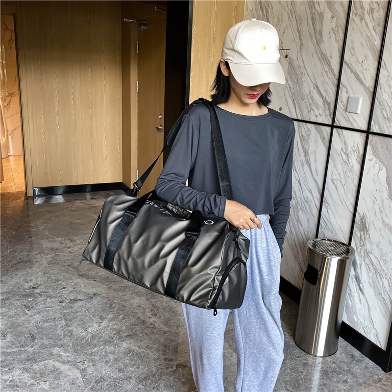 Túi Xách Du Lịch/Tập yoga Chống Thấm Nước In Chữ Mới