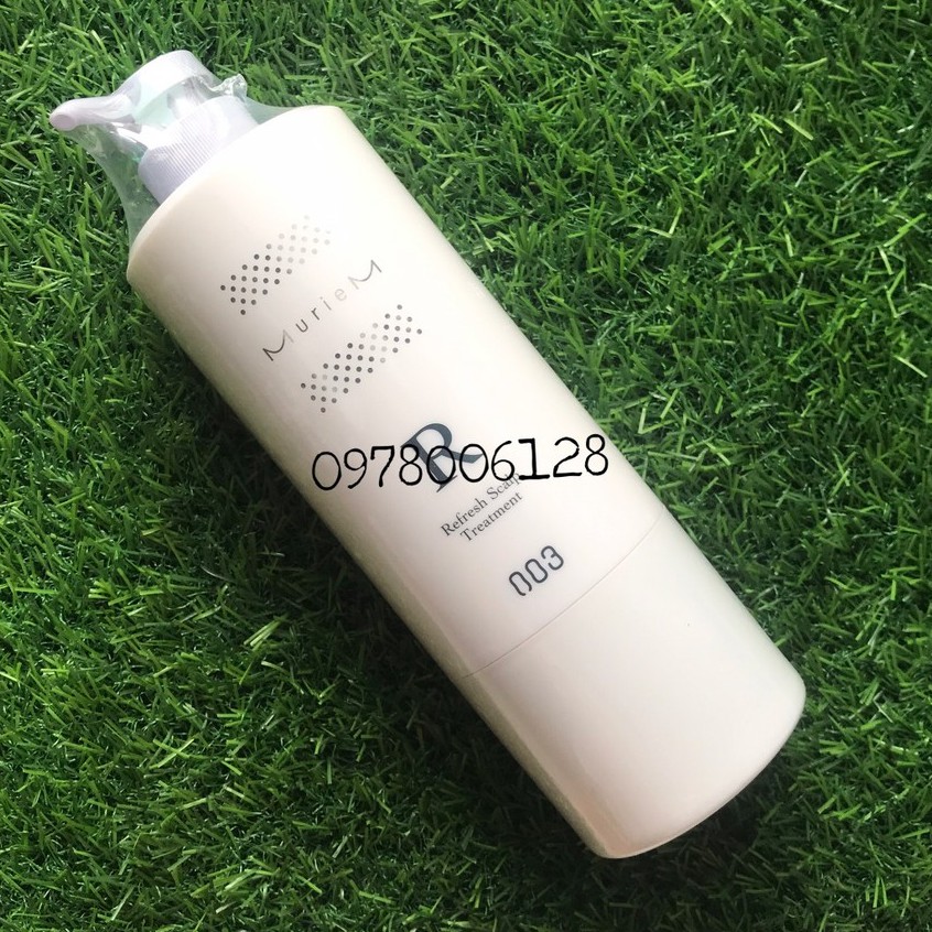 [#MURIEM] Kem xả cung cấp độ ẩm và dưỡng da đầu, tạo phồng tự nhiên Muriem Scalp Treatment R 003 Number Three 660ml