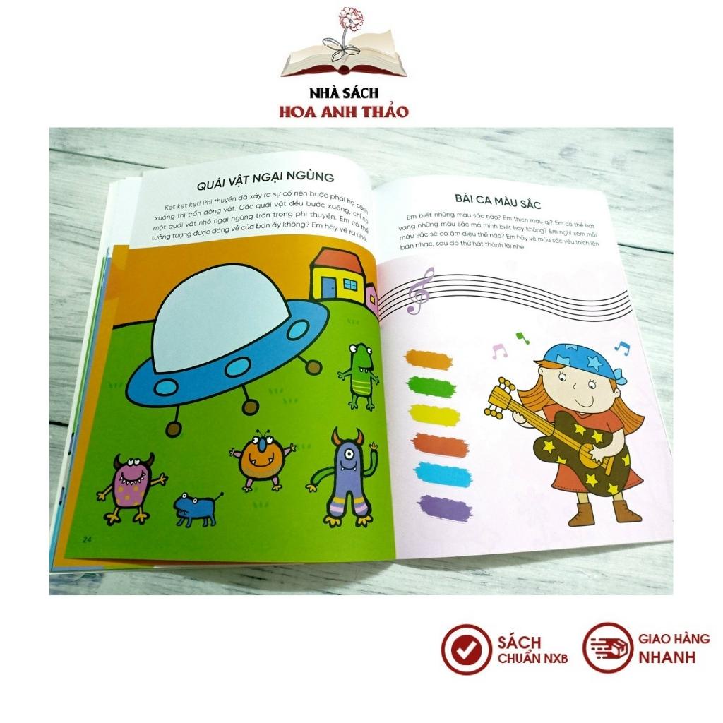 Sách Phát Triển IQ, Rèn Luyện Tư Duy Não Bộ (2 - 4 tuổi) Bộ 4 quyển