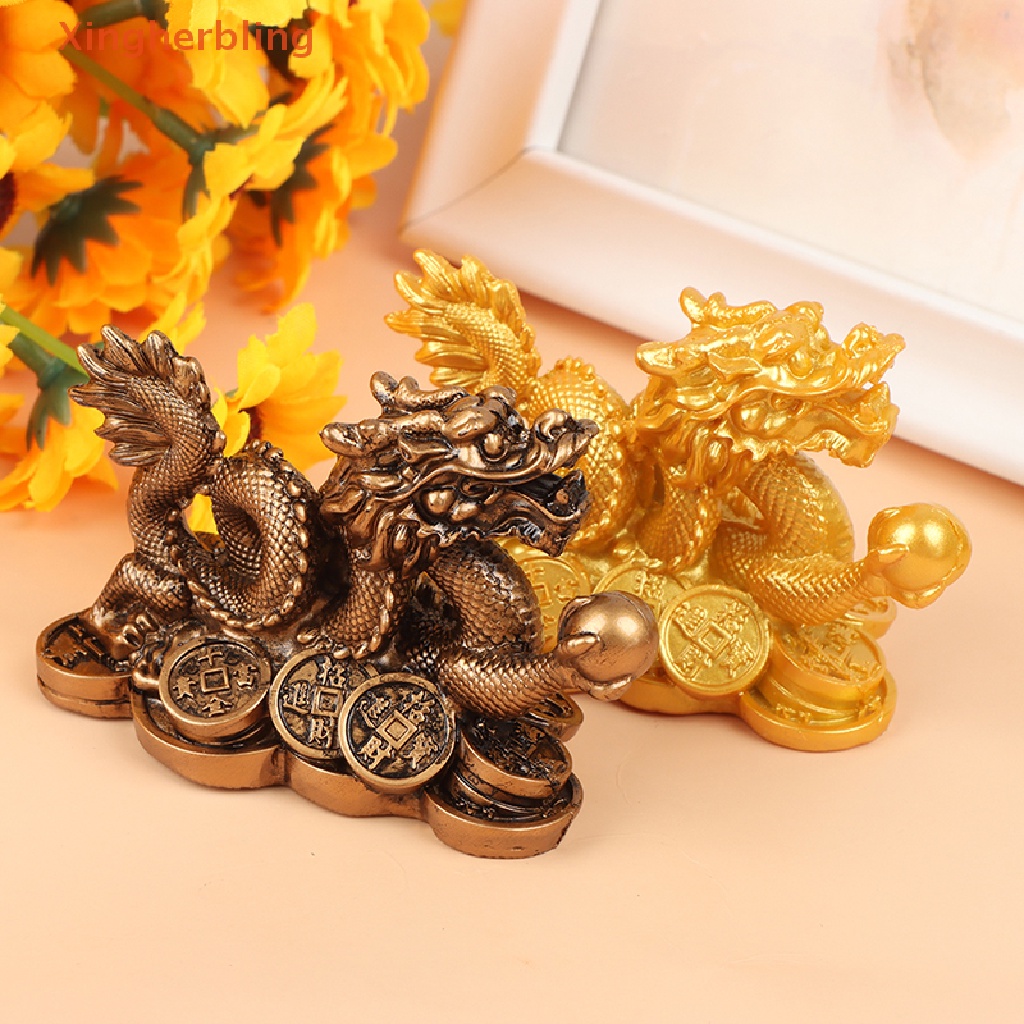 Xhb Tượng Rồng Trung Quốc Bằng Nhựa Resin Điêu Khắc Trang Trí Nhà Bán Chạy