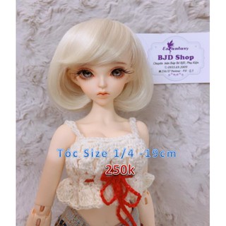 Tóc búp bê BJD - size 1/3 ngang vai