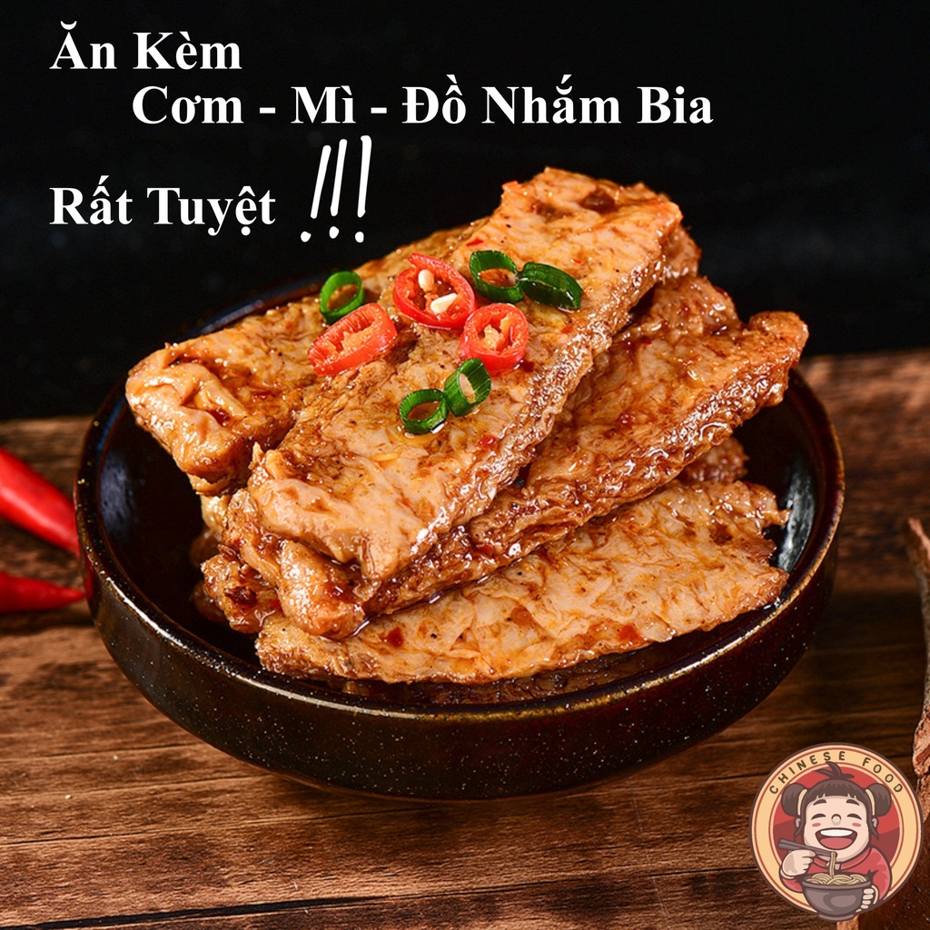 Thịt Bò Xé Cay Sốt BBQ Kiều Đại Nương