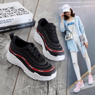 Giày thể thao lượn sóng ulzzang