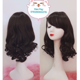 tóc giả trung niên, tóc giả nguyên đầu mái xéo 1796