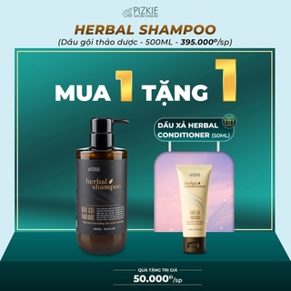 Dầu gội thảo dược herbal shampoo ngăn ngừa gàu, kích thích mọc tóc giúp tóc chắc, khoẻ, suôn mượt