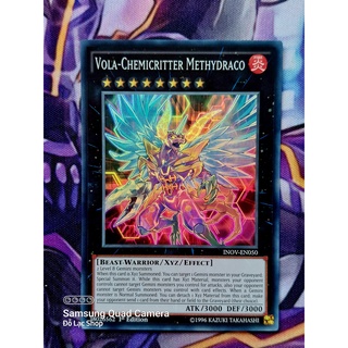 Thẻ bài yugioh monster vola-chemicritter methydraco - inov-en050 - super rare