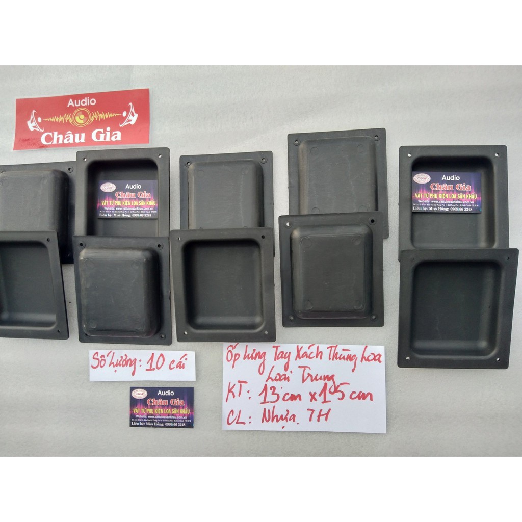 Ốp tay xách thùng loa 13cm 15cm 10 cái Audio Châu Gia