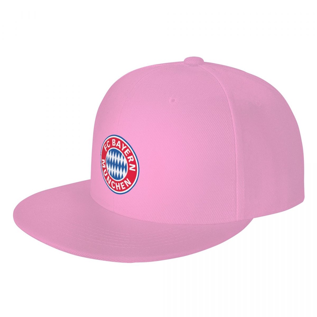 Bayern Munchen fc logo Mũ phẳng Mũ chống nắng Mũ in Mũ chống nắng Mũ bảng Mũ Hip-Hop Dạo phố Mũ vành
