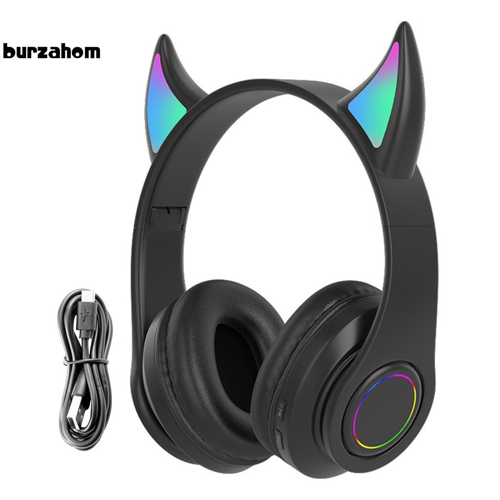 Tai nghe chụp tai bluetooth siêu nhẹ phát sáng cho trẻ em