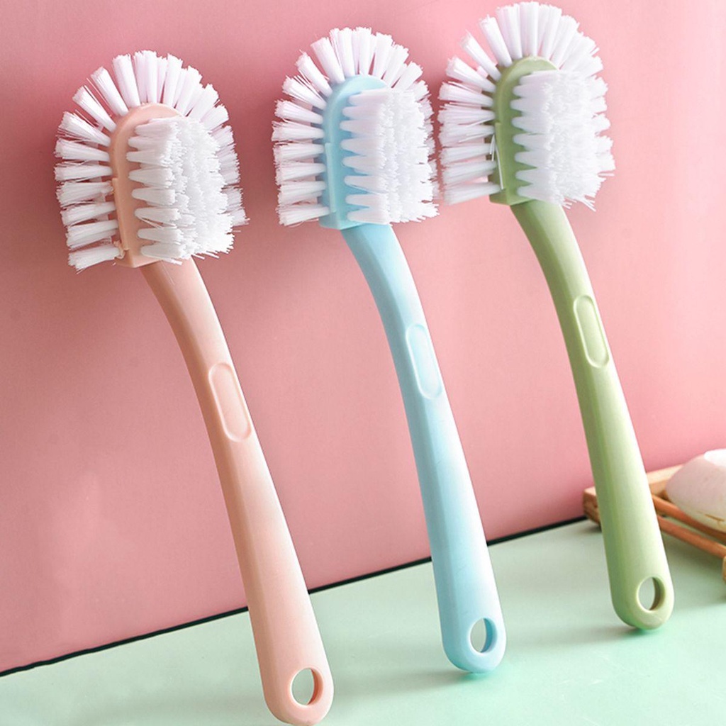 YIYU 1 Bàn Chải Vệ Sinh Giày Cán Dài