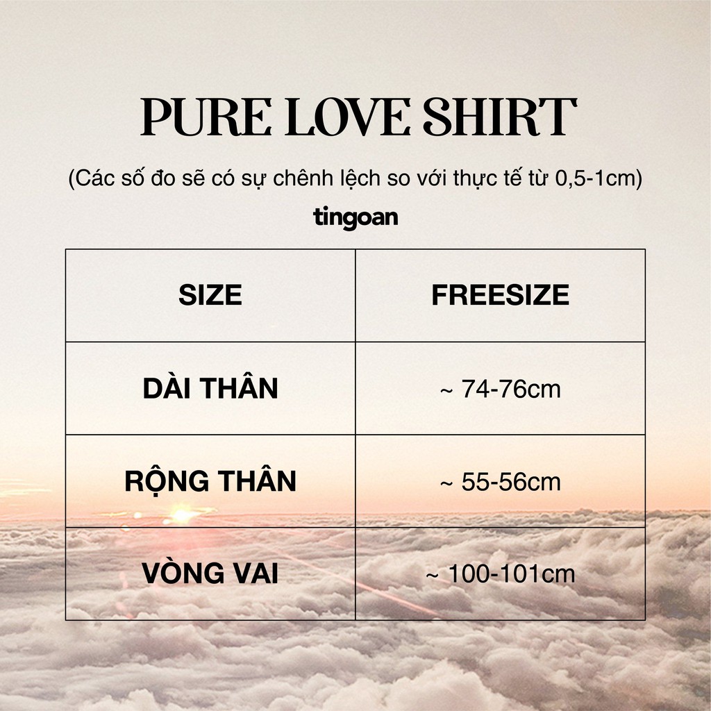 Áo sơmi trễ vai trắng phối lưới đính ngọc chống nhăn tingoan PURE LOVE SHIRT