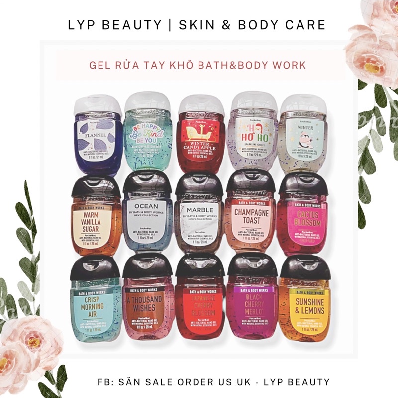 Nước rửa tay khô Bath & Body Works 29ml