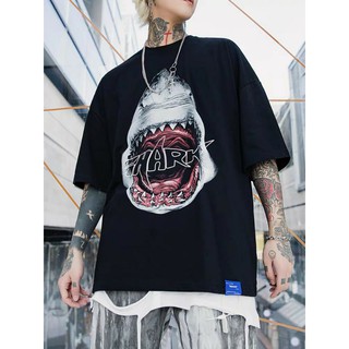 Áo Thun Tay Lỡ Shark Money Cool 🦈🦈🦈