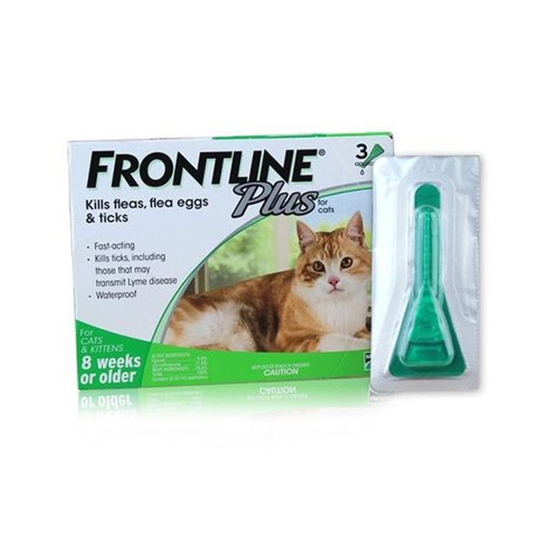Thuốc nhỏ gáy trị ve giận cho mèo - FRONTLINE PLUS CATF