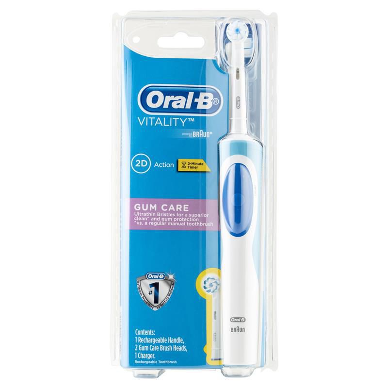 Bàn chải đánh răng điện dành cho răng niềng oral b vitality gum care Healthy care quatangme