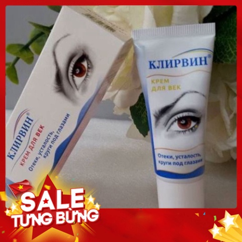 Kem mờ thâm quầngmắt- Klirvin, xóa tan bong mắt trong 1 liệu trình (cam k