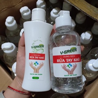 [Có sẵn] Nước rửa tay khô V Green 250ml