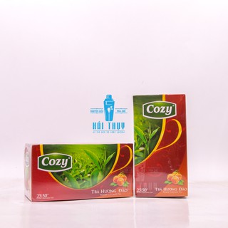 Trà Cozy túi lọc đủ mùi hộp 50g (25 gói)