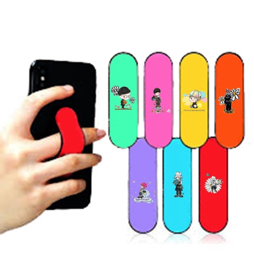 giá đỡ điện thoại dáng đứng bò sữa IRDI2 quả bơ trà sữa trứng lười yakult hoa cúc GD gudetama shiba roro jump ussayuuun