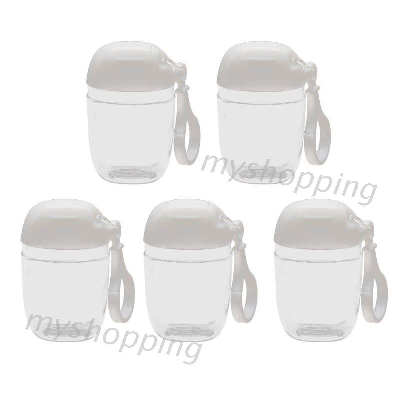 (Hàng Mới Về) Set 5 Chai Rỗng Đựng Nước Rửa Tay Dung Tích 30ml