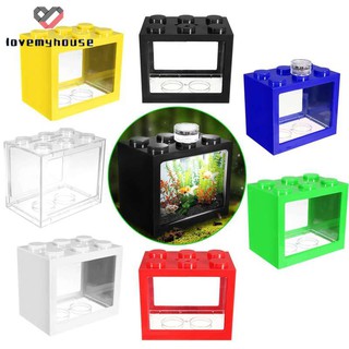 Bể cá mini có đèn LED