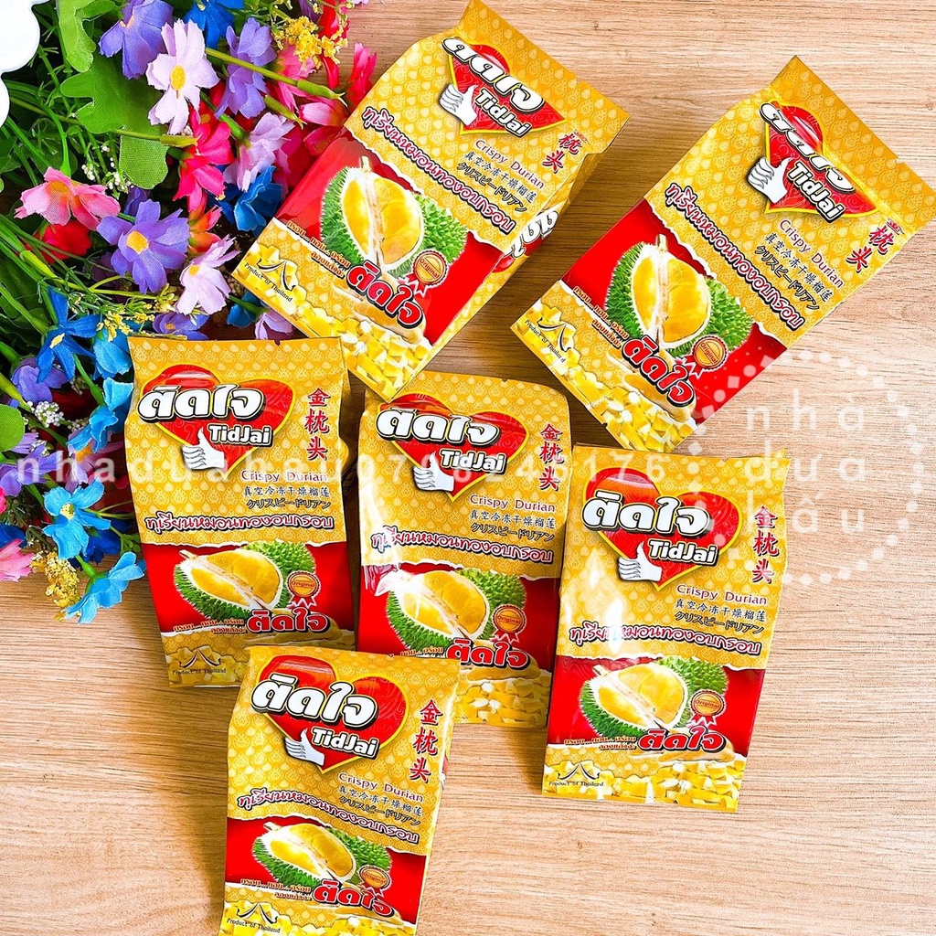 Lẻ một gói nhỏ sầu riêng sấy lạnh Thái Lan gói nhỏ 45g