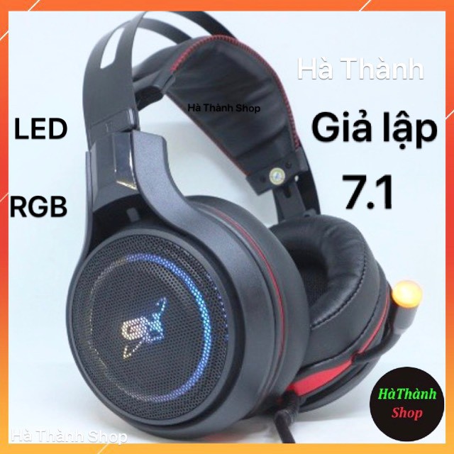 Tai nghe giả lập Gnet Gh6 7.1- ( chỉ 1 cổng USB ) rât phù hợp cho phòng game | BigBuy360 - bigbuy360.vn