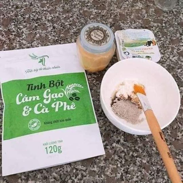 Tinh bột cám gạo cà phê