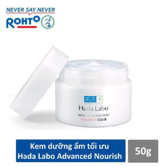 Kem dưỡng ẩm tối ưu Hada Labo 50g mầu Trắng