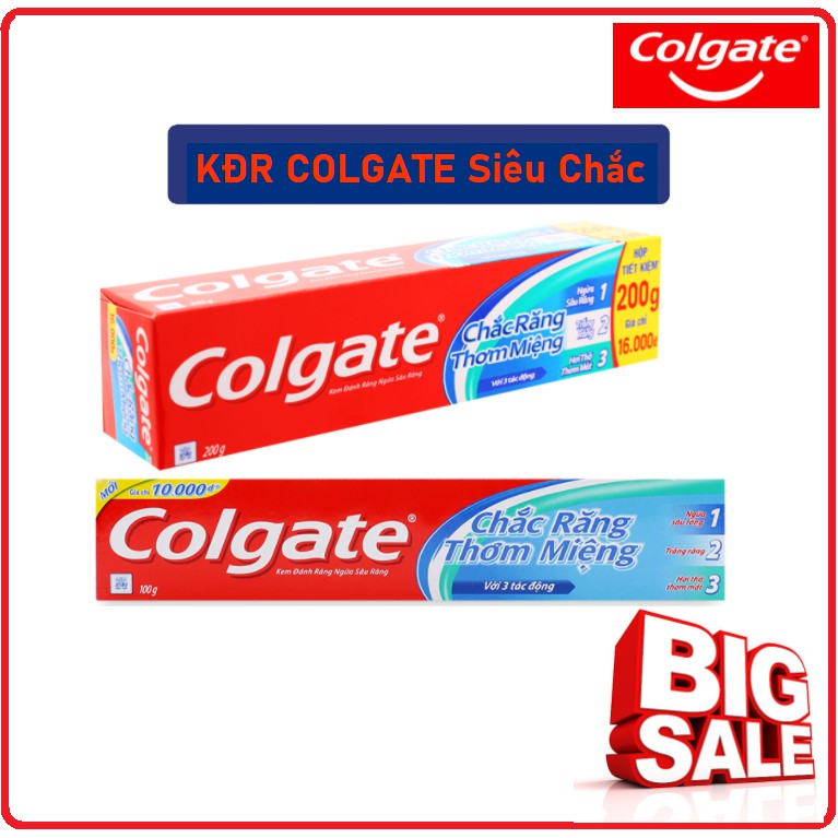 Kem Đánh Răng COLGATE Siêu Chắc