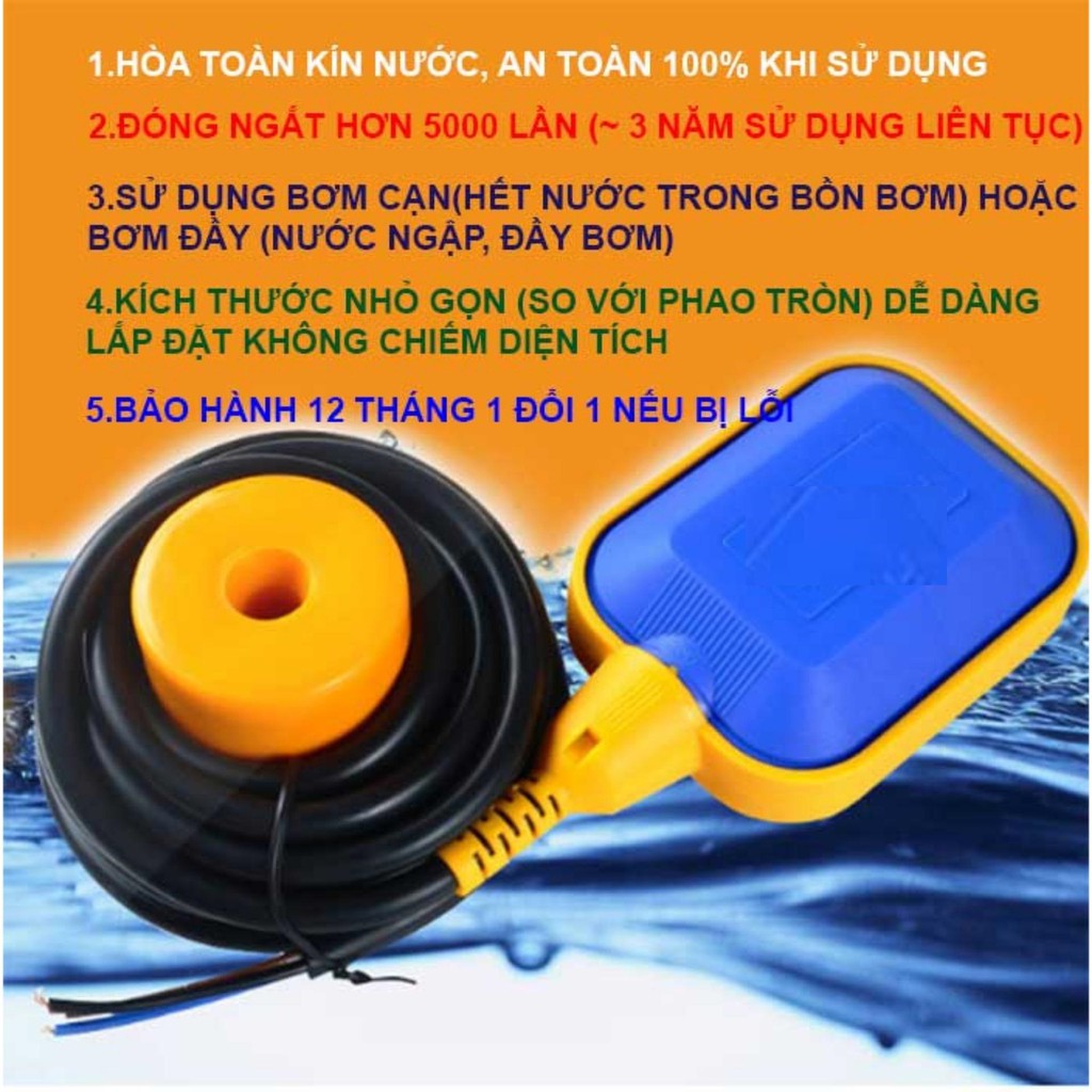 Phao bơm tự động-phao bơm chìm ATA